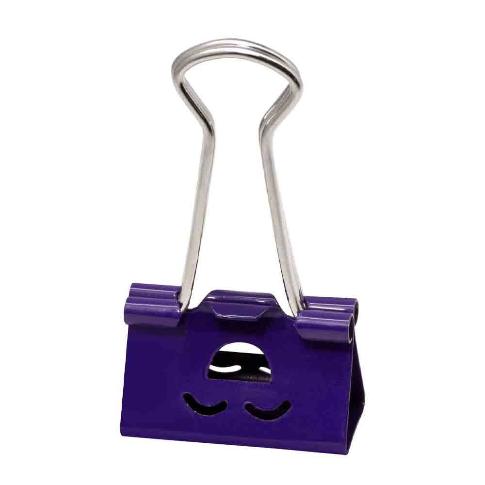 BD-2502 | Clips Mariposa - Para Papel - Emoji - 25mm - Neon - Blister C/6 Unid - Imagen 6