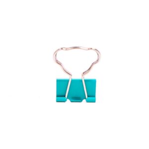 BD-2504 – Clips Mariposa - Oso y Pato - Para Papel - 25mm - 25MM - Pastel - Blister C/6 Unid.