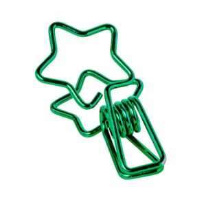 CL-0704 | Clips prendedores / 6 colores y formas / blíster con 6 unidades.