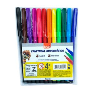 CA-8001 | Marcador Escolar - 12 colores -  1 Blister